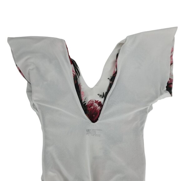 Albion Swimsuit One-Piece Desert Rose Cape Feminine Floral Sexy Modest Beach Sun - Picture 8 of 15